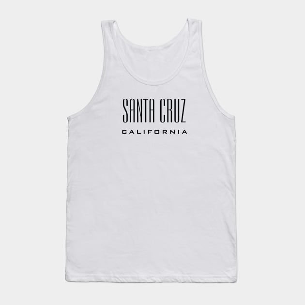 Santa Cruz Logo Tank Top by PauHanaDesign